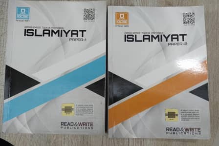 ISLAMIAT TOPICAL WORKOBOOKS READ AND WRITE P1 & P2