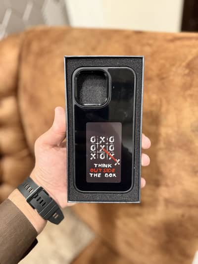 Iphone 15 pro max Nfc ink case Black