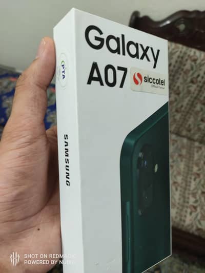 Samsung Galaxy A07 6/128 PTA approved 10/10 lush 1 Year Warranty