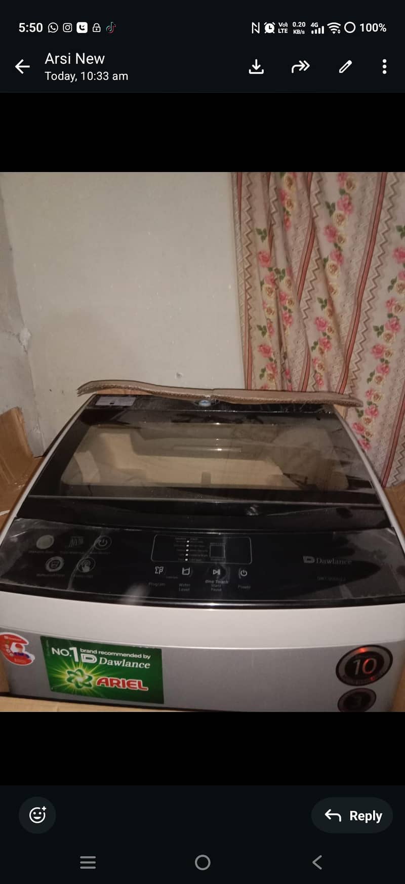 Dawlance automatic machine 3