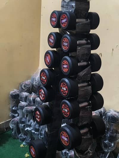 DUMBBELL PLATES RODS BENCH TREADMILL ELLIPTICAL SPIN BIKE