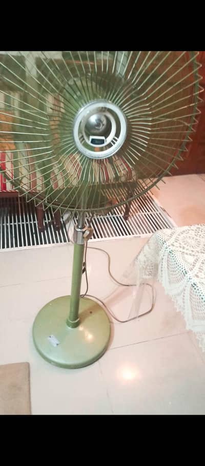 Asia Anwer Industries Antique Pedestal 1971 Fan