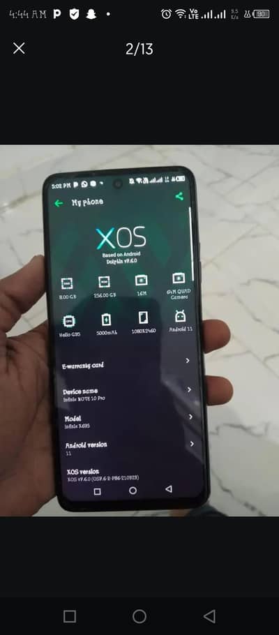 Infinix note 10 pro