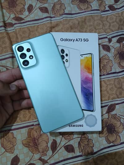 Samsung A73 5G RAM 8GB Internal Storage 256GB With Complete Box
