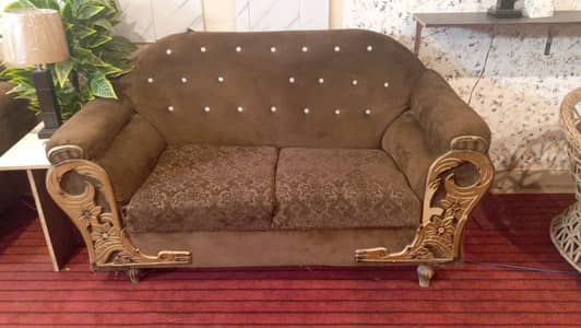 6 seater sofa( 0313 4123635)