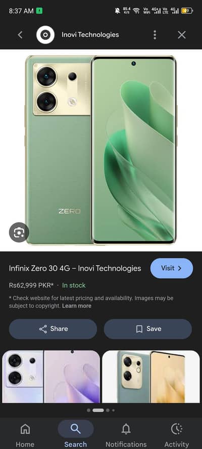 infinix zero30 256 gb