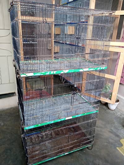 4 portion heavy weight folding cage