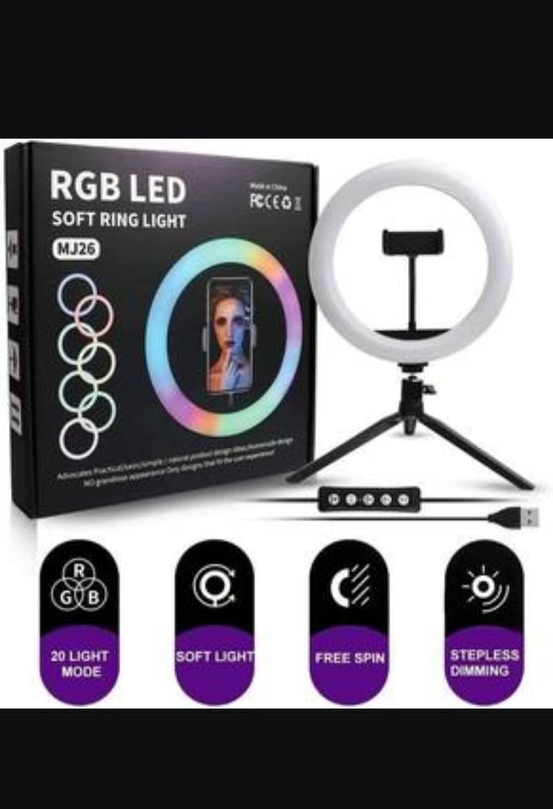 RGB multiple Ring Light 3
