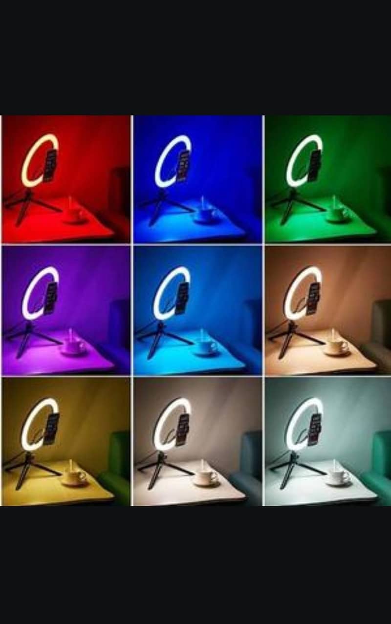 RGB multiple Ring Light 5