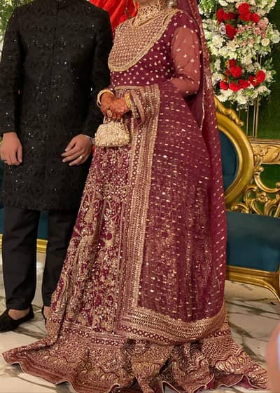 batik bridal dress one time wear