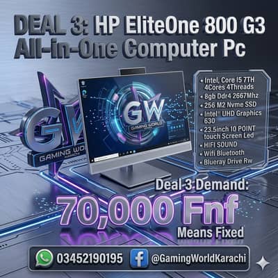 USA 10Points Touch Screen All IN One Pc Deals i3 I5 I7 4th 6th 7th Gen