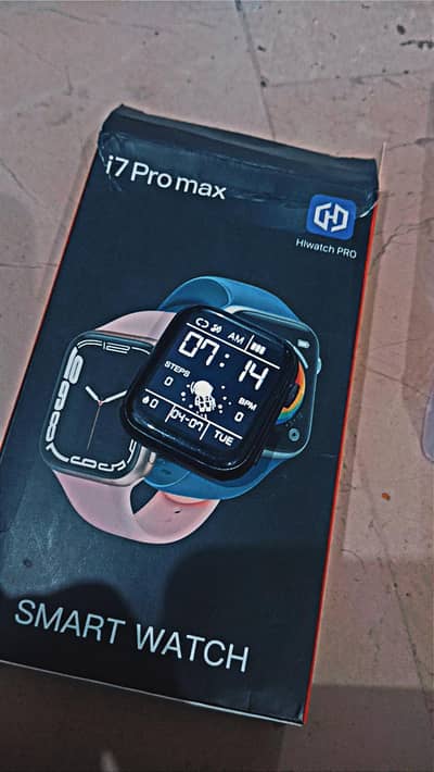HiWatch Pro , i7 Pro Max Smart Watch Packed With Complete Accessories