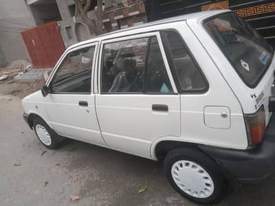suzuki mehran vx total geniun car 1st owner  geniun 62 Chali hai