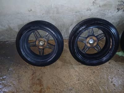 15 inch rim Tyre's  Tyre's and  par ha
