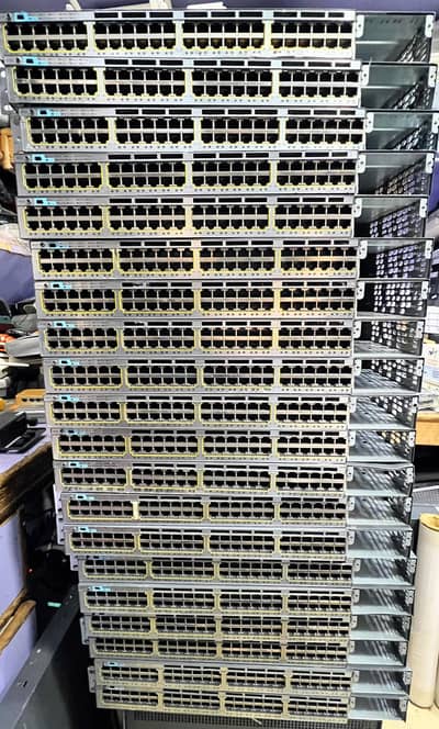 Cisco WS-C3750X-48PS All Gigabit POE 48Ports -Price on Call & WhatsApp