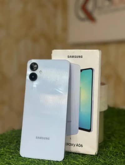 Samsung A06 lush condition home used