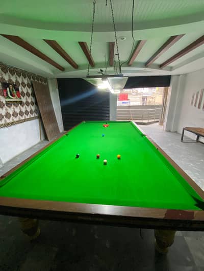 Shendar slate snooker table