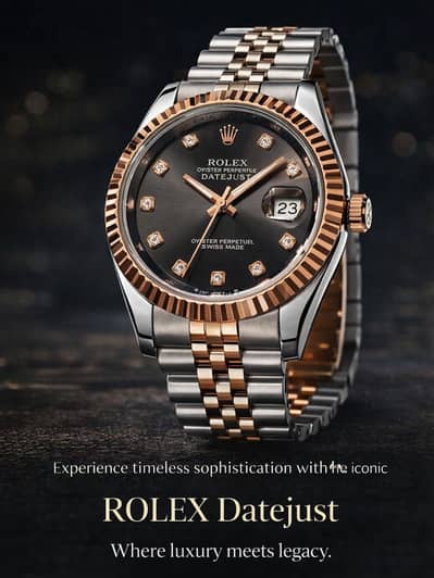 Rolex DateJust premium quality watch ⌚
