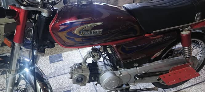 united bike 2021model tottaly janion condition