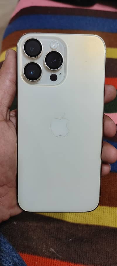 iphone 14pro max gold 256 gb with box