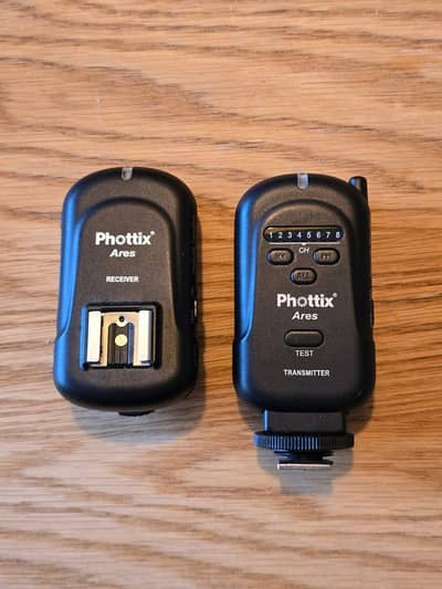 phottix ares flash triggers