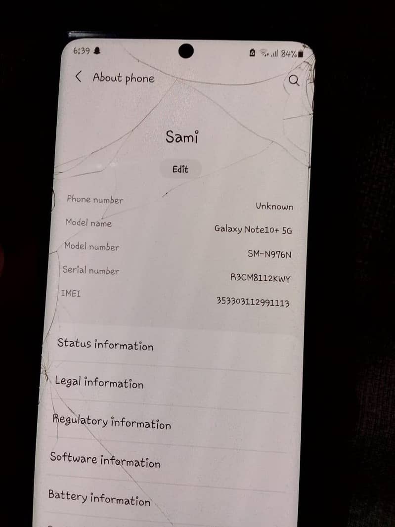 SAMSUNG NOTE 10 PLUS 4