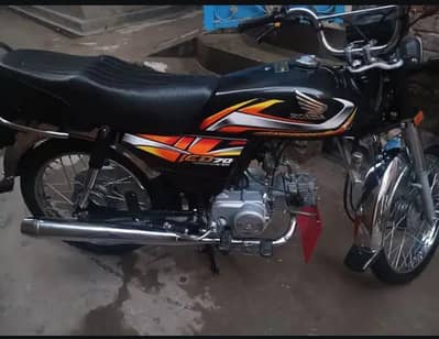 Honda CD 70,/2022 . arjent sale  (03025424537)