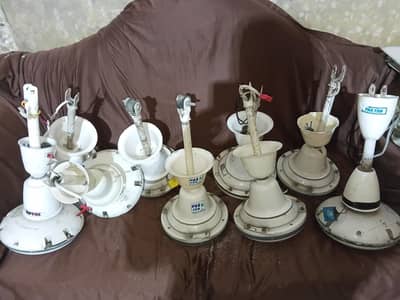 25 ceelling fans and 5 pedistal fans for sale