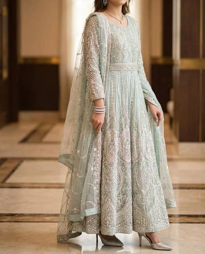 bridal walima maxi