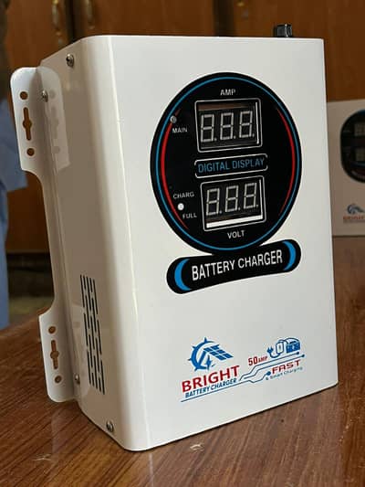 Battery Charger 50A Bright Havy Duty Charger Automatic