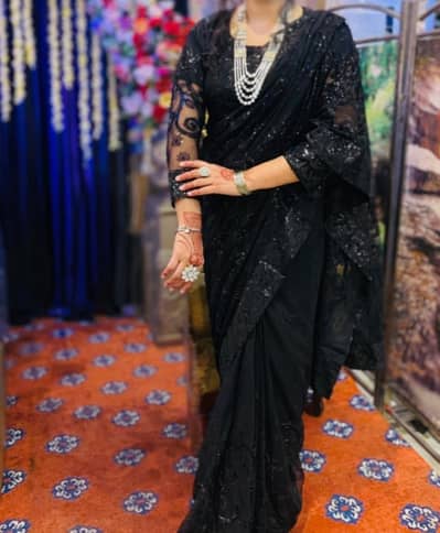 Black Saree