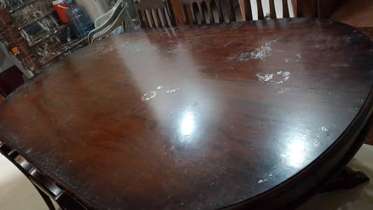 6 Chairs Dining Table Set