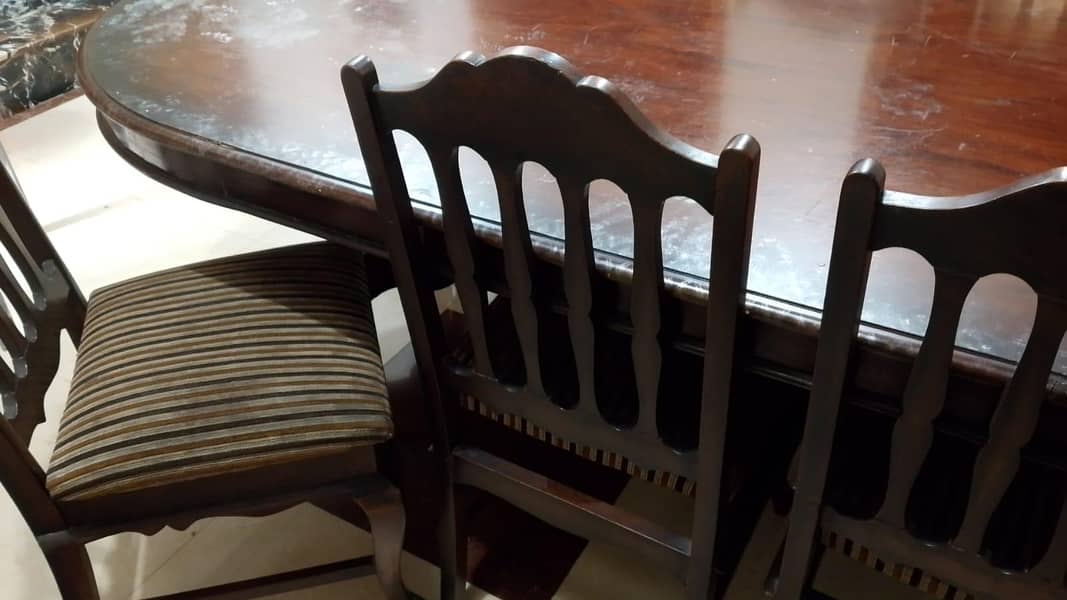 6 Chairs Dining Table Set 2