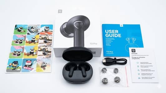 SoundPEATS T3 Pro ANC Earbuds – Like New – Full Box & Accessories