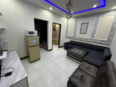 Fully Furnished Flat For Rent 1 Bed Attached Bath Tv Lounge And Kitchen