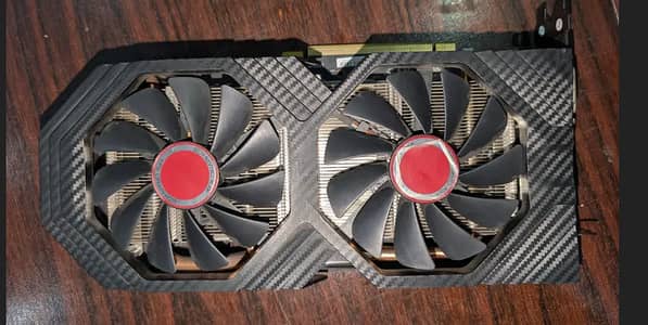 Graphic Card RX590 Fatboy 8GB Gpu never open or repair