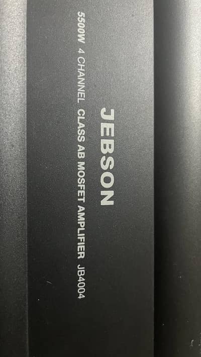 pioneer champion series woofer and Jebson  amplifier