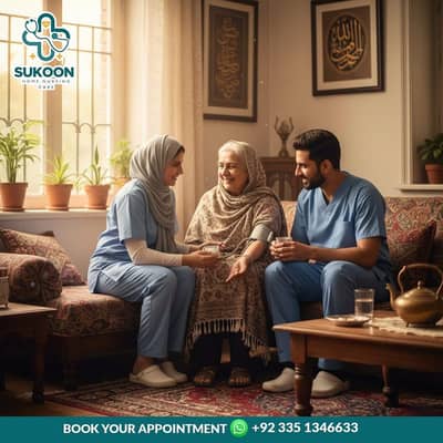 24/7 Patient Care & Nursing Staff (Male/Female) – Karachi