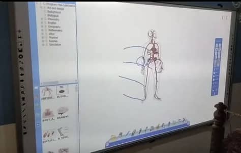 Touch smart board , interactive touch board , Projecter Sacreen