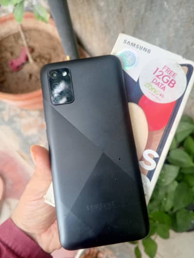 Samsung Galaxy A02s With Box 4ram 64Gb PTA official Approved