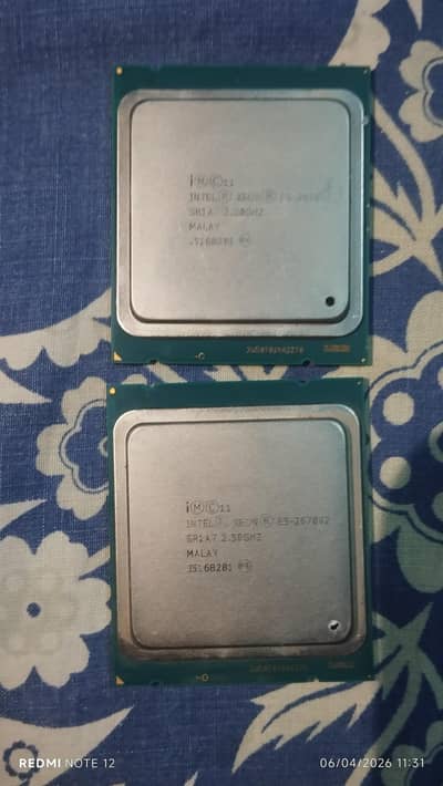 E5 2670v2 10 cores paral Xeon processor