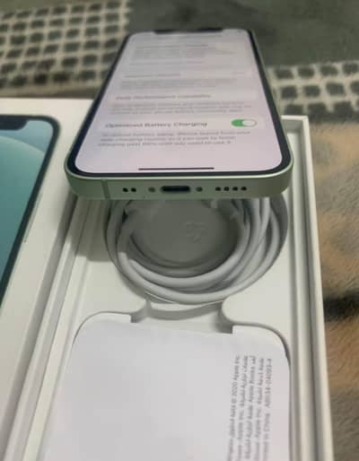 iPhone 12 mini 128gb full box only WhatsApp 03361902692