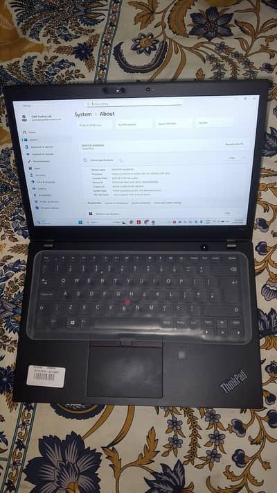 Lenovo ThinkPad T480s Core i5 8th Generation Touch Screen 8/256