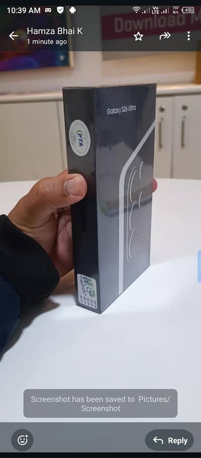 Samsung S26 ultra 512gb