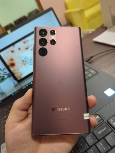 Samsung S22 Ultra 12 - 512 Official PTA Approved Like new