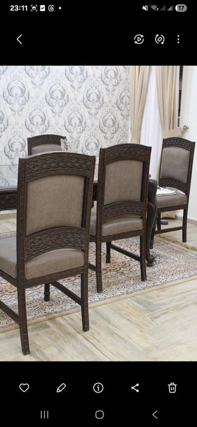 6 seater dining table for sale