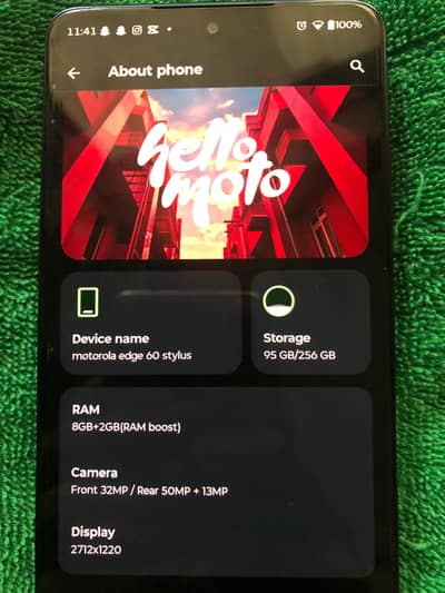 Motorola edge 16 stylus brand mobile 10x10 condition no open