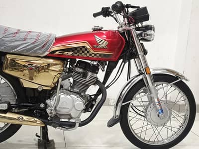 Honda CG 125 2024 Model Gold Edition