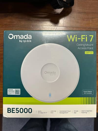 TP-LINK WiFi 7 Access point EAP723 BE5000 Ceiling Mount Wi-Fi 7 Access