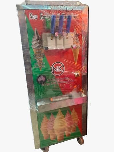 Ice Cream Machine / 12 " | 1.5 Ton | New Cone Machine / Slush Machine